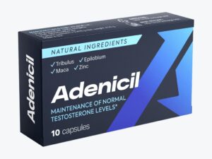 Adenicil - opakowanie suplementu diety, 10 kapsulek