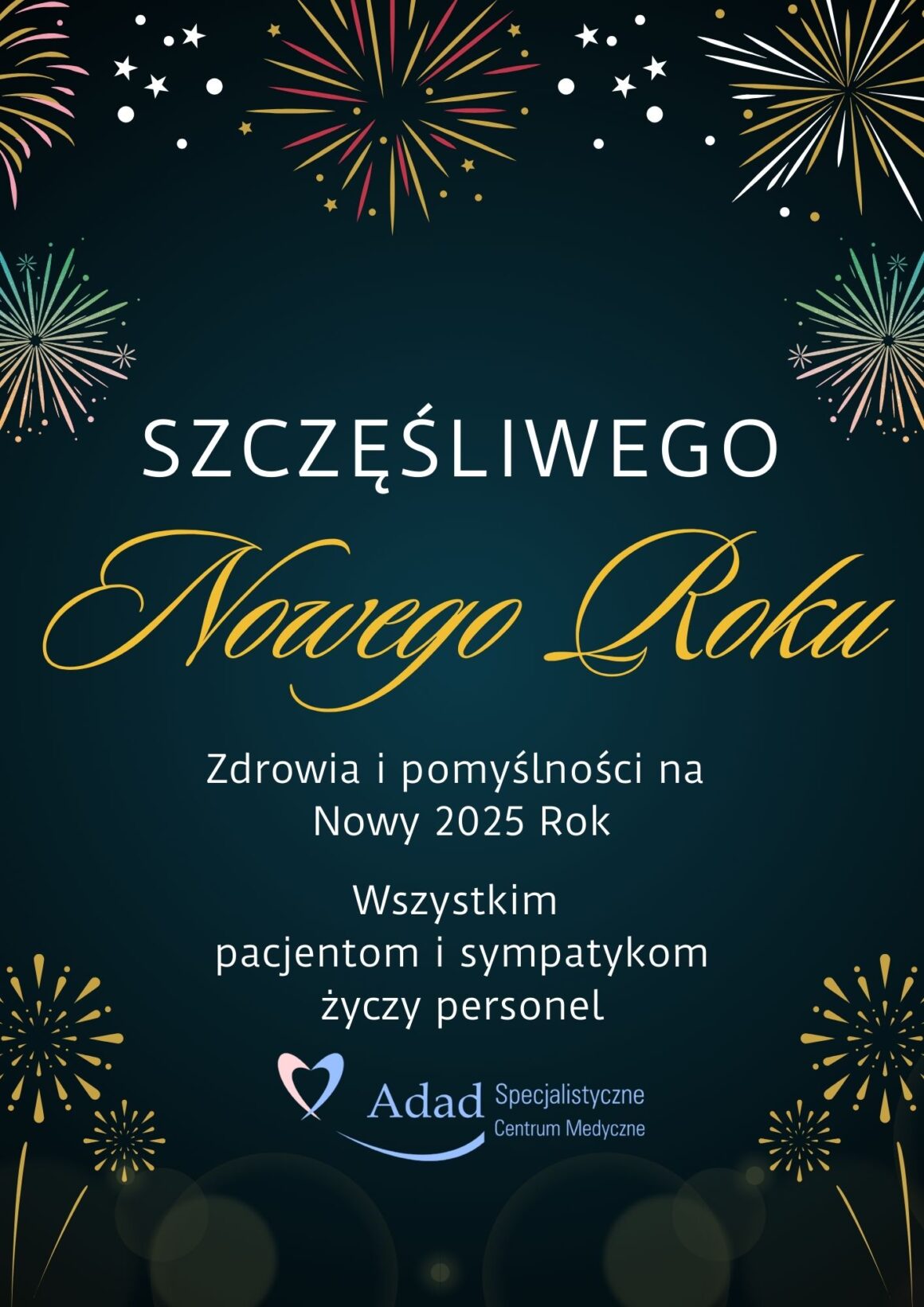 Szczęśliwego Nowego Roku